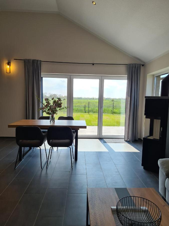 Watt'N Blick - Hundefreundliches Ferienhaus Mit Ausblick Ueber Die Wiesen Bis Zum Deich Schweiburg Zewnętrze zdjęcie